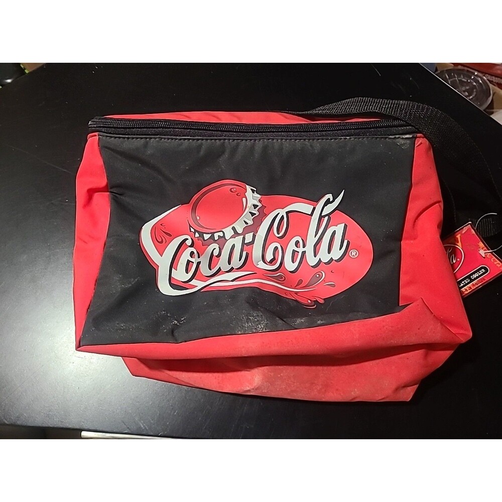 Coca-Cola Six Pack Insulated Cooler Tote New w/ Tag